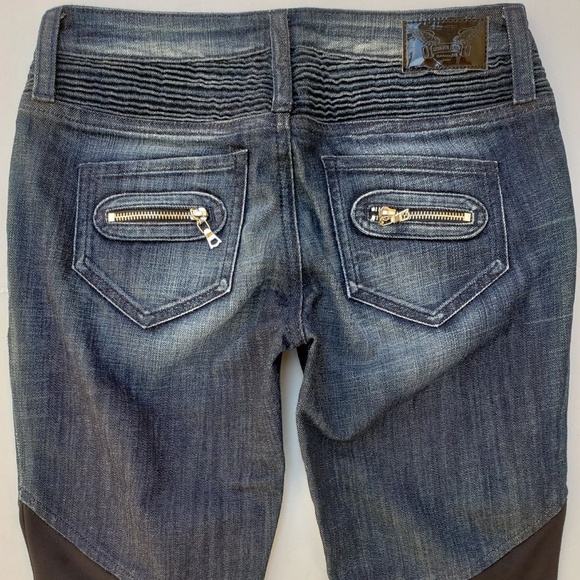 New Women ROBIN'S JEAN sz 26 Skinny Jeans Leggings - Picture 7 of 8